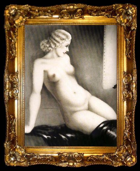 framed  Louis Lcart Models, ta009-2